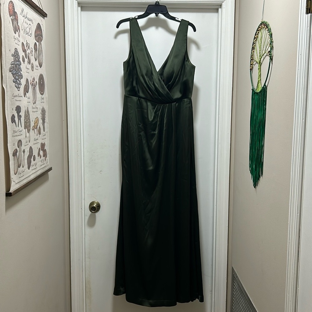 Revelry- Blair Satin Dress